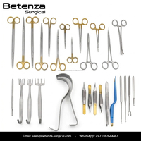 Set Instrumen Bedah Facelift Gorney, Perlengkapan Bedah Plastik, Instrumen Rhytidektomi