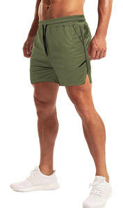 Shorts de plage pour hommes sur mesure, shorts de bain, 100% coton, motif uni, pour la salle de sport, shorts décontractés pour hommes, shorts de bain - Product Image 2