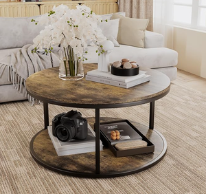 Table basse moderne en fer poli avec revêtement en poudre, multifonctionnelle pour salon, restaurant, loisirs, rangement pour la maison, le bureau - Product Image 5