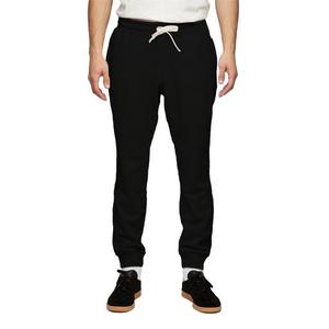 Men's Printed Joggers Elastic Waist Drawstring Sweatpants Sublimation Design Black White Pattern Casual Autumn Wear - Product Image 3
