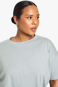 T-shirt à manches longues pour femmes, logo OEM, t-shirt uni pour femmes - Product Image 4