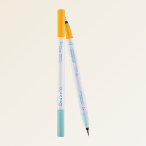 ผลิตภัณฑ์เครื่องสำอางใหม่ Dear May Tangerine Under-Eye Dual Liner อายไลเนอร์แบบสองหัว ขนาดเดียว กันน้ำ - Product Image 1