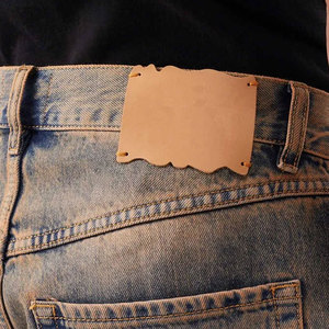 Shorts en jean vintage amples personnalisés pour hommes, shorts de travail décontractés avec service OEM, pantalons mi-longs streetwear - Product Image 5