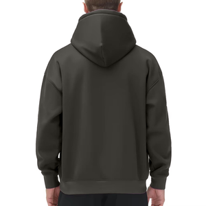 Nouveauté 2026 – Sweats à capuche oversize en coton mélangé pour hommes, couleur unie, style streetwear, personnalisables – Vente chaude - Product Image 6