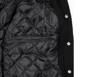 Personnalisez vos propres logos promotionnels sur les vestes universitaires, vestes Letterman avec logos grecs personnalisés, vestes de sororité et de fraternité, streetwear brodé. - Product Image 4