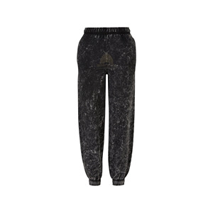 Top Trendy Stone Washed Luxury Quality Made Sweatpants 80/20 Cotton Polyester With Custom Logo Regular Fit Sweatpants For Ladies - Product Image 4