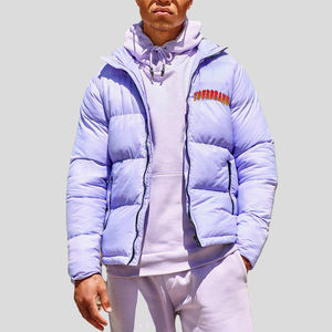 Chaqueta de Invierno para Hombre 100% Premium, Acolchada, Resistente al Viento, con Logotipo OEM Personalizado en la Parte Delantera - Product Image 4