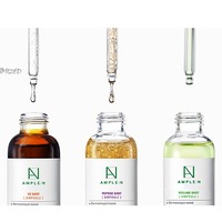 Ampoule Coréenne K-Beauty 30ml – Gommage Facial Exfoliant Chimique à l'Acide Glycolique et Niacinamide – Shot Peeling Liquide Éclaircissant pour la Peau