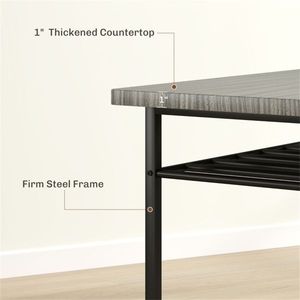 Set da Pranzo Elegante: Tavolo e Sedie per Pasti Confortevoli - Product Image 4