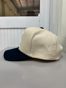 Casquette de baseball pour adulte en sergé de coton bicolore, fabriquée au Vietnam, avec logo brodé 3D personnalisable et cordon, style intemporel pour le quotidien - Product Image 2