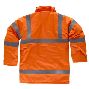 Mens Reflective Protective Outerwear Work Jacket Comfortable <b>Utility</b> Clothing For Professional Operational Duties - Product Image 3