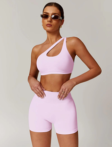 2026 Best Selling Mid Waist Yoga <b>Set</b> Leggings Sports Bra Plus Size Reversible Solid Seamless Spandex Breathable Stretchable - Product Image 4