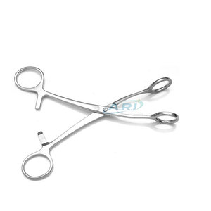 Pinzas para sujetar esponjas médicas de acero inoxidable, herramienta quirúrgica, instrumento médico quirúrgico - Product Image 3