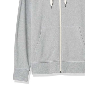 Sweat-shirts à capuche zippés décontractés pour hommes, 100 % coton, tendance, couleurs personnalisables, coupe classique, écologiques, séchage rapide, respirants - Product Image 6