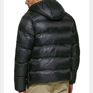 Chaqueta de Invierno Impermeable para Hombre, con Capucha y Ribete de Piel, Diseño Transpirable, Estilo Urbano, Ropa Exterior de Poliéster/Algodón - Product Image 3