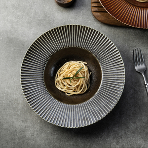 Platos Yayu Assiette, Platos de Cerámica Esmaltada, Estilo Rústico, Tempura Japonesa, Queso, <span class=keywords><strong>Tapas</strong></span> Finas, Personalización de Logotipo - Product Image 2