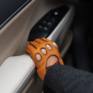 <b>Driving</b> <b>gloves</b> Men Leather <b>Driving</b> <b>gloves</b> Fingerless <b>Driving</b> <b>Gloves</b> Leather Racing <b>Gloves</b> Custom Sports <b>Gloves</b> - Product Image 2