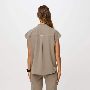 Uniformes de Hospital, Uniformes Médicos, Traje de Enfermera de Manga Larga, Nuevo Color, Traje Quirúrgico para Mujer de Verano, Uniformes de Enfermera - Product Image 3