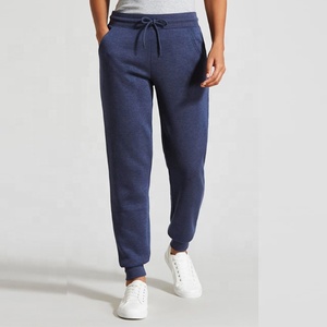 Pantalon de jogging décontracté pour femme, 100 % coton molletonné, coupe régulière, longueur intégrale, taille à cordon, poches, pour la course et l'entraînement - Product Image 5