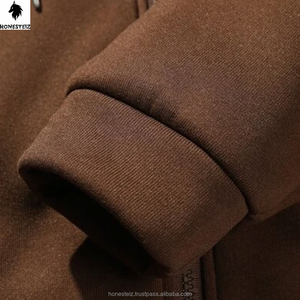 เสื้อฮู้ดดี้ผู้ชายแบบสั่งทำพิเศษ น้ำหนักเบา คุณภาพสูง ผ้าเทอร์รี่คอตตอน 100% สวมใส่สบายในฤดูหนาว ระบายอากาศได้ดี แห้งเร็ว - Product Image 2