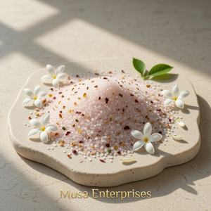 Sal de Baño Rosa Natural del Himalaya, Cristal Mineral Tallado Moderno, Terapia de Spa Relajante y Calmante, Desintoxicación Aromática, Cuidado de la Piel Premium - Product Image 5