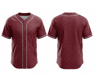 Maillot de baseball personnalisé OEM – Tissu de qualité supérieure |   Kit de baseball d'équipe avec logo et numéros personnalisés |   Base en polyester respirant - Product Image 1