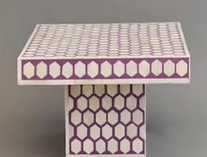 Support à gâteau rond artisanal BONE INLEY, respectueux de l'environnement, design côtier, couleur personnalisée, lavage à la main uniquement - Product Image 1