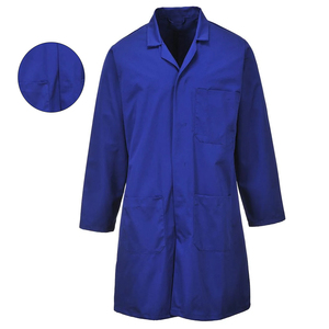 Blouse de laboratoire professionnelle pour hommes et femmes, tissu de laboratoire confortable, coupe confortable, manches longues, pour la recherche médicale, vêtements de travail durables - Product Image 2