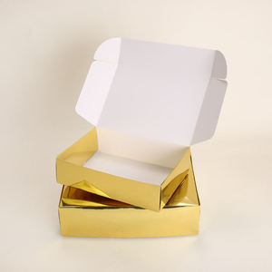 Custom Elegant Eco-Friendly Biodegradable Gold Card Paper Candle Gift Packaging <b>Boxes</b> CMYK/Gold Foil Printing <b>Foldable</b> Soft - Product Image 3