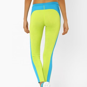High Quality Custom Sublimation Women's Fitness <b>Leggings</b> Fashionable Solid Pattern Yoga Tights for Work <b>Gym</b> Pants Seamless Quick - Product Image 2