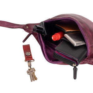 Sacs banane en cuir sur mesure multi-poches en vente – Sacs de taille en cuir véritable pour l'extérieur - Product Image 3