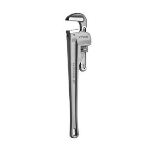 Chiave a Tubo Dritta in Alluminio da 18 Pollici con Impugnatura Ergonomica Regolabile e Mandrino ad Alta Resistenza, Strumento Idraulico Facile da Usare - Product Image 1