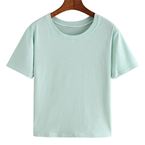 T-shirt en coton 100% de haute qualité 180g, impression de logo personnalisée, uni, unisexe, homme femme, t-shirt lourd vierge, vente en gros - Product Image 6