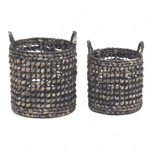 Plateaux de service AMBER en jacinthe d'eau pour décoration, organisateur de rangement pour étagère - Product Image 5