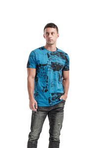 Camiseta de Manga Corta para Hombre, 100% Algodón, Transpirable, Ligera, Ecológica, Antiarrugas, Personalizada con Sublimación, Estilo Urbano - Product Image 3