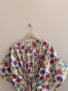 Wholesale Cotton <b>Kaftan</b> <b>Dress</b> For Women Casual Summer Beach Cover Up - Product Image 4