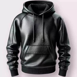 Chaqueta de Motociclista de Cuero Clásica de Diseño Personalizado para Hombre, Corte Ajustado, Piel de Vacuno Genuina, Resistente al Viento, Ecológica, Estilo Urbano - Product Image 1