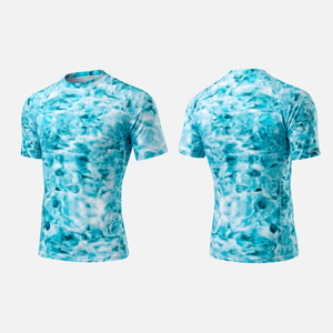 เสื้อว่ายน้ำแขนสั้น UPF 50+ ป้องกันแสงแดด แห้งเร็ว - Product Image 6