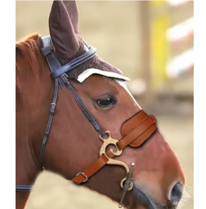 Brida para Caballo Ajustable, Duradera, de Acero Inoxidable, Transpirable, Equipo Ecuestre, Color Negro, Talla Única 35h65, Modelo Cob - Product Image 6