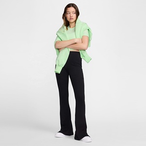 Tops cortos de talla Regular para mujer, tela de punto transpirable de secado rápido, camisetas deportivas de entrenamiento de verano, nuevas camisetas cortas al por mayor - Product Image 5