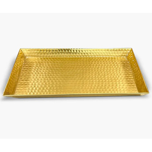 Bandeja Decorativa de Diseño Atractivo, Bandeja de Servicio de Aluminio de Alta Calidad a Bajo Precio, Multifuncional - Product Image 2