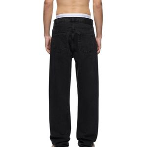 Custom Men Regular Denim Pants Classic Blue <b>Jeans</b> Durable Everyday Denim Trousers for Casual <b>Work</b> Wear OEM ODM Bulk Wholesale - Product Image 2