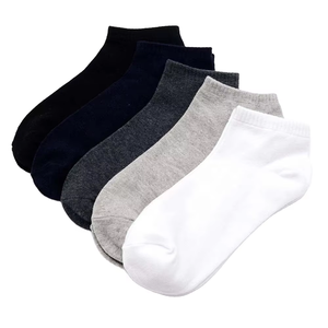 Chaussettes de sport pour femmes en coton et fibre de bambou de haute qualité avec logo personnalisé, volants et détail de manchette antidérapante, respirantes et à séchage rapide pour usage quotidien - Product Image 3