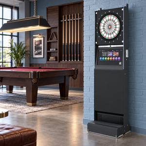Máquina de Dardos Electrónica de Pie con Pantalla Táctil de 21.5 Pulgadas Serie Elite, Construcción Metálica, Soporte en Inglés, 1 Año de Garantía - Product Image 5