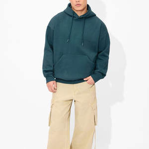 เสื้อฮู้ดดี้สตรีทแวร์ผู้ชายขายส่ง OEM รุ่นใหม่ล่าสุด เสื้อฮู้ดดี้แขนยาวสำหรับผู้ชายแบบมืออาชีพ - Product Image 4