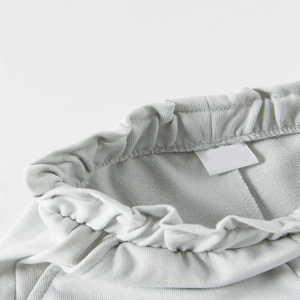 Ensemble de survêtement unisexe gris clair à capuche, manches longues, décontracté, en coton, pour l'automne, avec poches latérales, taille élastique, coupe ample 2027 - Product Image 5