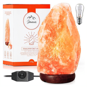 Lámpara de Sal del Himalaya de Diseño Clásico, Acabado Liso, Luz Suave, para Habitaciones - Product Image 1