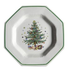 Plato de presentación de madera con acabado natural, de aspecto fabuloso, para fiestas de cumpleaños, para uso en catering, de forma redonda. - Product Image 4