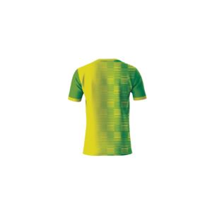 T-shirt vierge à sublimation, blanc, en polyester, surface lisse, manches courtes, col unisexe, impression par transfert thermique personnalisée - Product Image 3