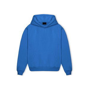 Sweat à capuche unisexe épais avec logo personnalisé brodé, motif numérique uni, fermeture éclair, style hip-hop, haute qualité pour hommes - Product Image 6